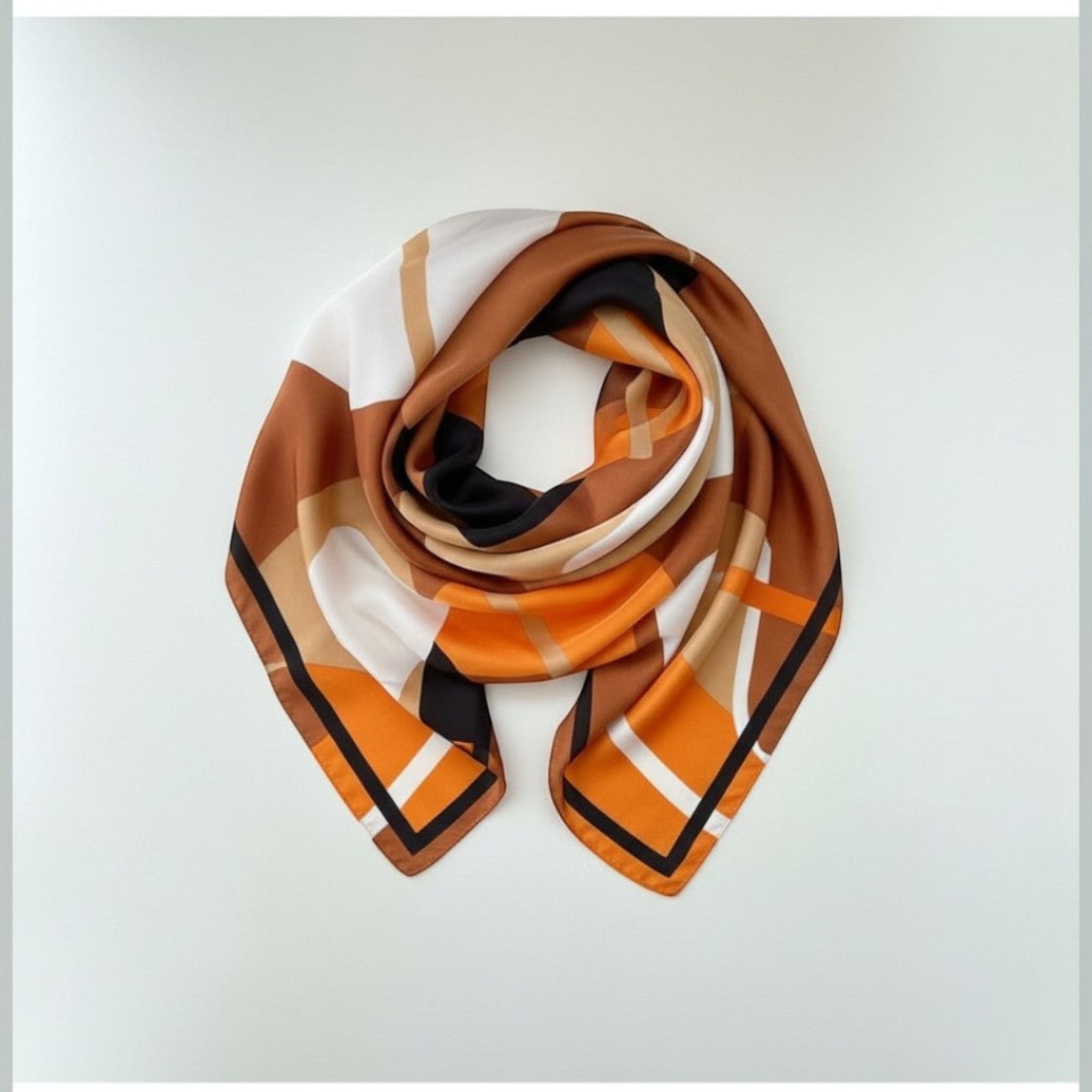 Dam Scarf- Abstrakt Mönster